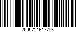 Código de barras (EAN, GTIN, SKU, ISBN): '7899721617795'