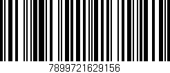 Código de barras (EAN, GTIN, SKU, ISBN): '7899721629156'