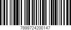 Código de barras (EAN, GTIN, SKU, ISBN): '7899724200147'