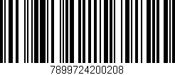 Código de barras (EAN, GTIN, SKU, ISBN): '7899724200208'