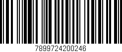 Código de barras (EAN, GTIN, SKU, ISBN): '7899724200246'