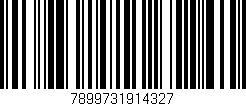 Código de barras (EAN, GTIN, SKU, ISBN): '7899731914327'