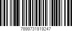 Código de barras (EAN, GTIN, SKU, ISBN): '7899731919247'