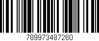 Código de barras (EAN, GTIN, SKU, ISBN): '789973487260'
