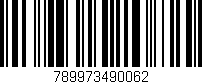 Código de barras (EAN, GTIN, SKU, ISBN): '789973490062'