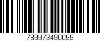 Código de barras (EAN, GTIN, SKU, ISBN): '789973490099'