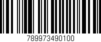 Código de barras (EAN, GTIN, SKU, ISBN): '789973490100'