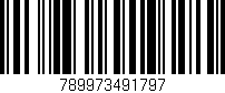 Código de barras (EAN, GTIN, SKU, ISBN): '789973491797'