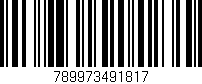 Código de barras (EAN, GTIN, SKU, ISBN): '789973491817'