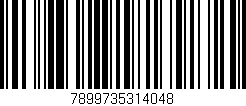 Código de barras (EAN, GTIN, SKU, ISBN): '7899735314048'