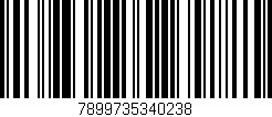 Código de barras (EAN, GTIN, SKU, ISBN): '7899735340238'