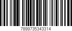Código de barras (EAN, GTIN, SKU, ISBN): '7899735343314'