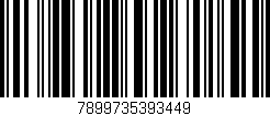 Código de barras (EAN, GTIN, SKU, ISBN): '7899735393449'