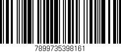 Código de barras (EAN, GTIN, SKU, ISBN): '7899735398161'