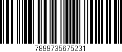 Código de barras (EAN, GTIN, SKU, ISBN): '7899735675231'