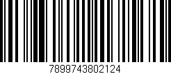 Código de barras (EAN, GTIN, SKU, ISBN): '7899743802124'