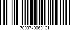 Código de barras (EAN, GTIN, SKU, ISBN): '7899743860131'