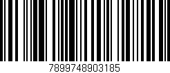 Código de barras (EAN, GTIN, SKU, ISBN): '7899748903185'