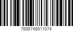 Código de barras (EAN, GTIN, SKU, ISBN): '7899748911074'