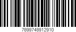 Código de barras (EAN, GTIN, SKU, ISBN): '7899748912910'