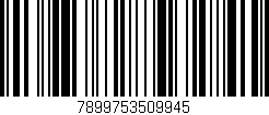Código de barras (EAN, GTIN, SKU, ISBN): '7899753509945'