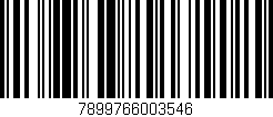 Código de barras (EAN, GTIN, SKU, ISBN): '7899766003546'