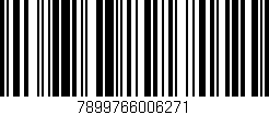 Código de barras (EAN, GTIN, SKU, ISBN): '7899766006271'