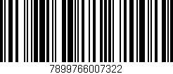 Código de barras (EAN, GTIN, SKU, ISBN): '7899766007322'