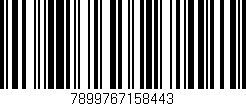 Código de barras (EAN, GTIN, SKU, ISBN): '7899767158443'