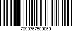 Código de barras (EAN, GTIN, SKU, ISBN): '7899767500068'