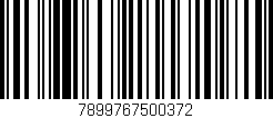 Código de barras (EAN, GTIN, SKU, ISBN): '7899767500372'