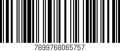 Código de barras (EAN, GTIN, SKU, ISBN): '7899768065757'