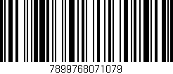 Código de barras (EAN, GTIN, SKU, ISBN): '7899768071079'