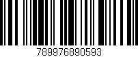 Código de barras (EAN, GTIN, SKU, ISBN): '789976890593'