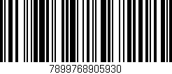 Código de barras (EAN, GTIN, SKU, ISBN): '7899768905930'