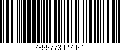 Código de barras (EAN, GTIN, SKU, ISBN): '7899773027061'
