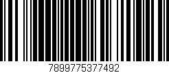 Código de barras (EAN, GTIN, SKU, ISBN): '7899775377492'