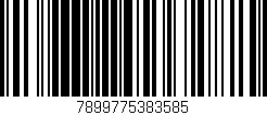 Código de barras (EAN, GTIN, SKU, ISBN): '7899775383585'
