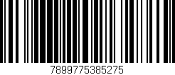 Código de barras (EAN, GTIN, SKU, ISBN): '7899775385275'