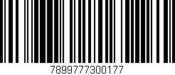 Código de barras (EAN, GTIN, SKU, ISBN): '7899777300177'