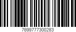 Código de barras (EAN, GTIN, SKU, ISBN): '7899777300283'