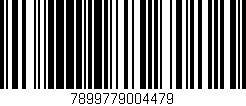 Código de barras (EAN, GTIN, SKU, ISBN): '7899779004479'
