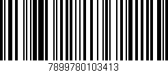 Código de barras (EAN, GTIN, SKU, ISBN): '7899780103413'