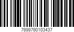 Código de barras (EAN, GTIN, SKU, ISBN): '7899780103437'
