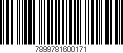 Código de barras (EAN, GTIN, SKU, ISBN): '7899781600171'
