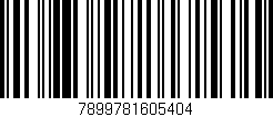 Código de barras (EAN, GTIN, SKU, ISBN): '7899781605404'