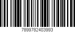 Código de barras (EAN, GTIN, SKU, ISBN): '7899782403993'