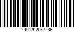 Código de barras (EAN, GTIN, SKU, ISBN): '7899792057766'