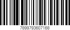 Código de barras (EAN, GTIN, SKU, ISBN): '7899793607168'