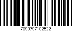 Código de barras (EAN, GTIN, SKU, ISBN): '7899797102522'